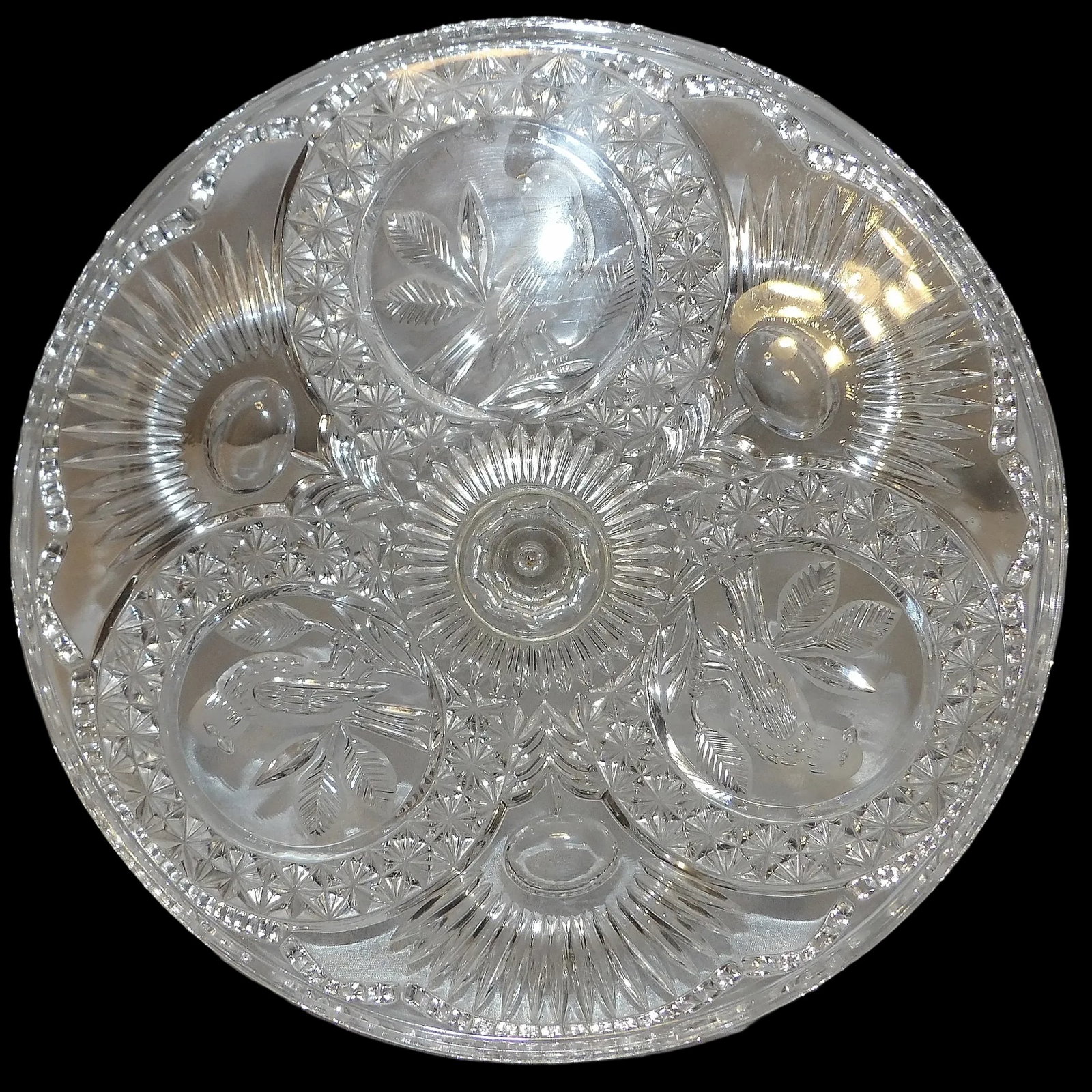 12" Diameter Cake Stand/Pedestal The Byrdes Collection by Hofbauer (1 of 9)