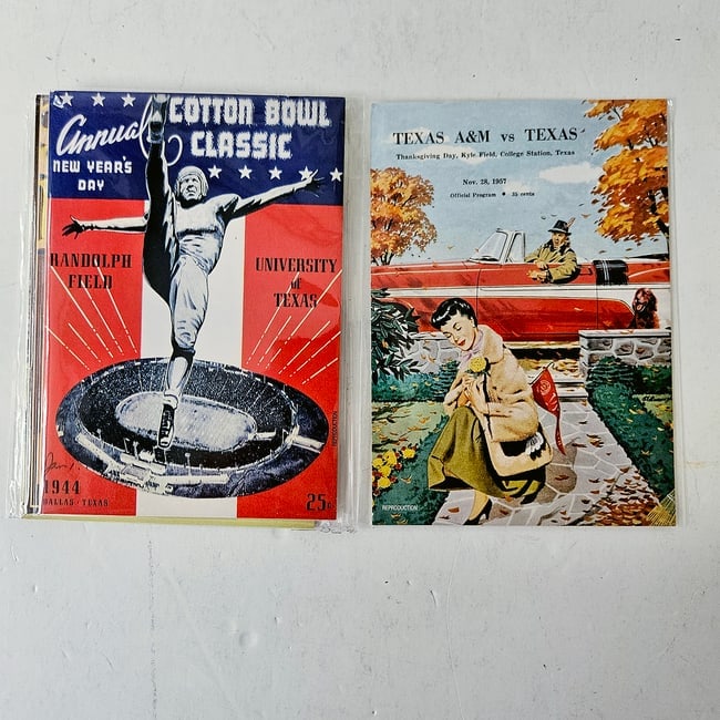 Texas Longhorn Postcards Celebrating Texas Collegiate Football History - 3
