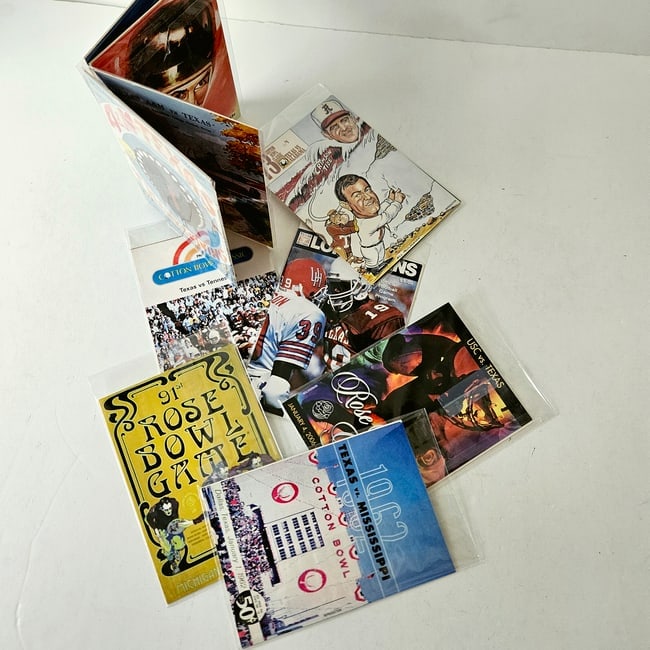 Texas Longhorn Postcards Celebrating Texas Collegiate Football History - 6