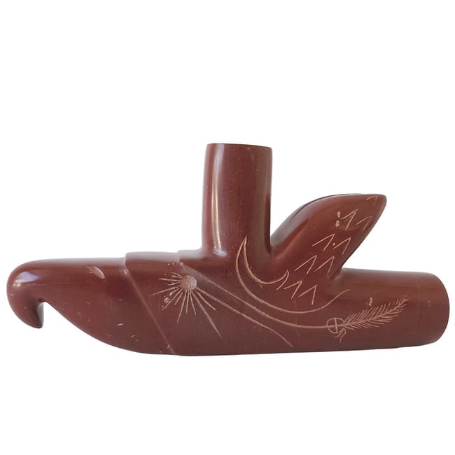 Native American Catlinite Pipes - 12