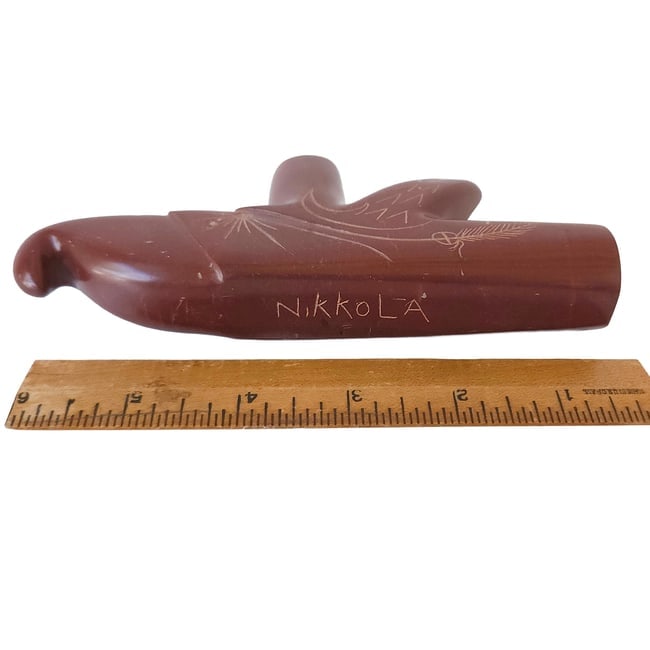 Native American Catlinite Pipes - 13