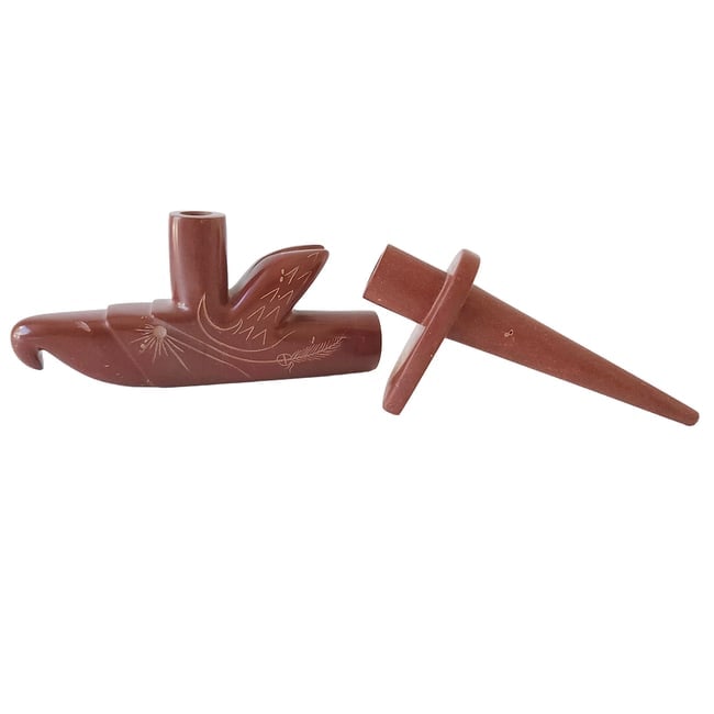 Native American Catlinite Pipes - 4