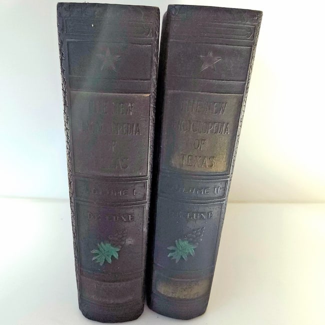 1922 1st Edition "The New Encyclopedia of Texas" Texas Historical Society Two volume set - 14