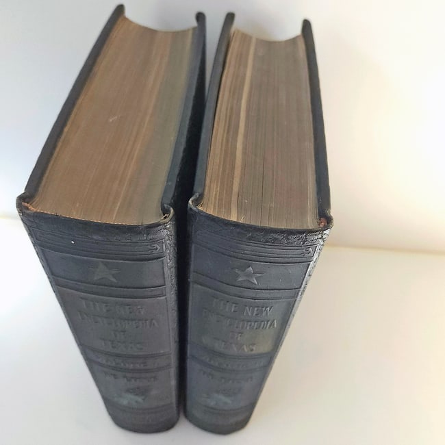 1922 1st Edition "The New Encyclopedia of Texas" Texas Historical Society Two volume set - 15