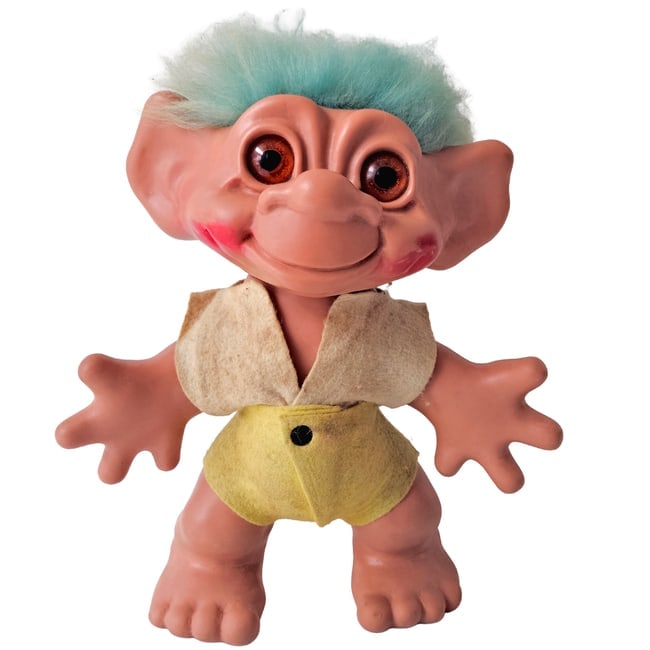 Large DAM THINGS Establishment 1964 Iggy Normus Troll Doll 12" (1 of 7)