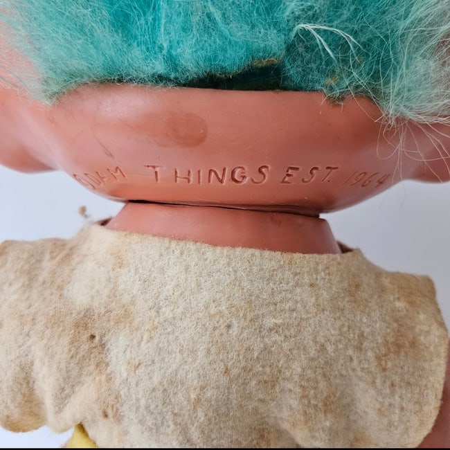 Large DAM THINGS Establishment 1964 Iggy Normus Troll Doll 12" - 5