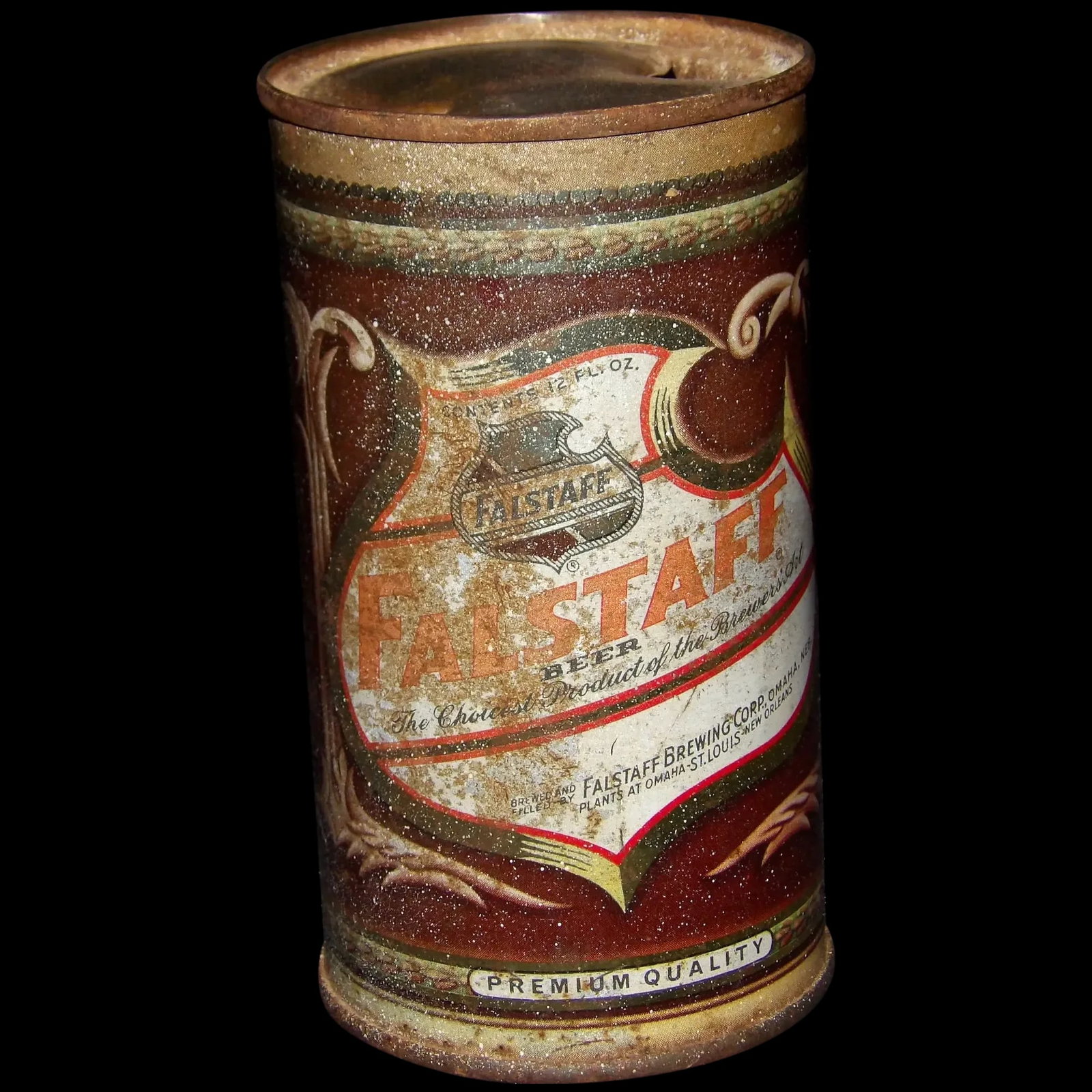 Vintage Flat Top Falstaff Beer Can St Louis Mo (1 of 8)