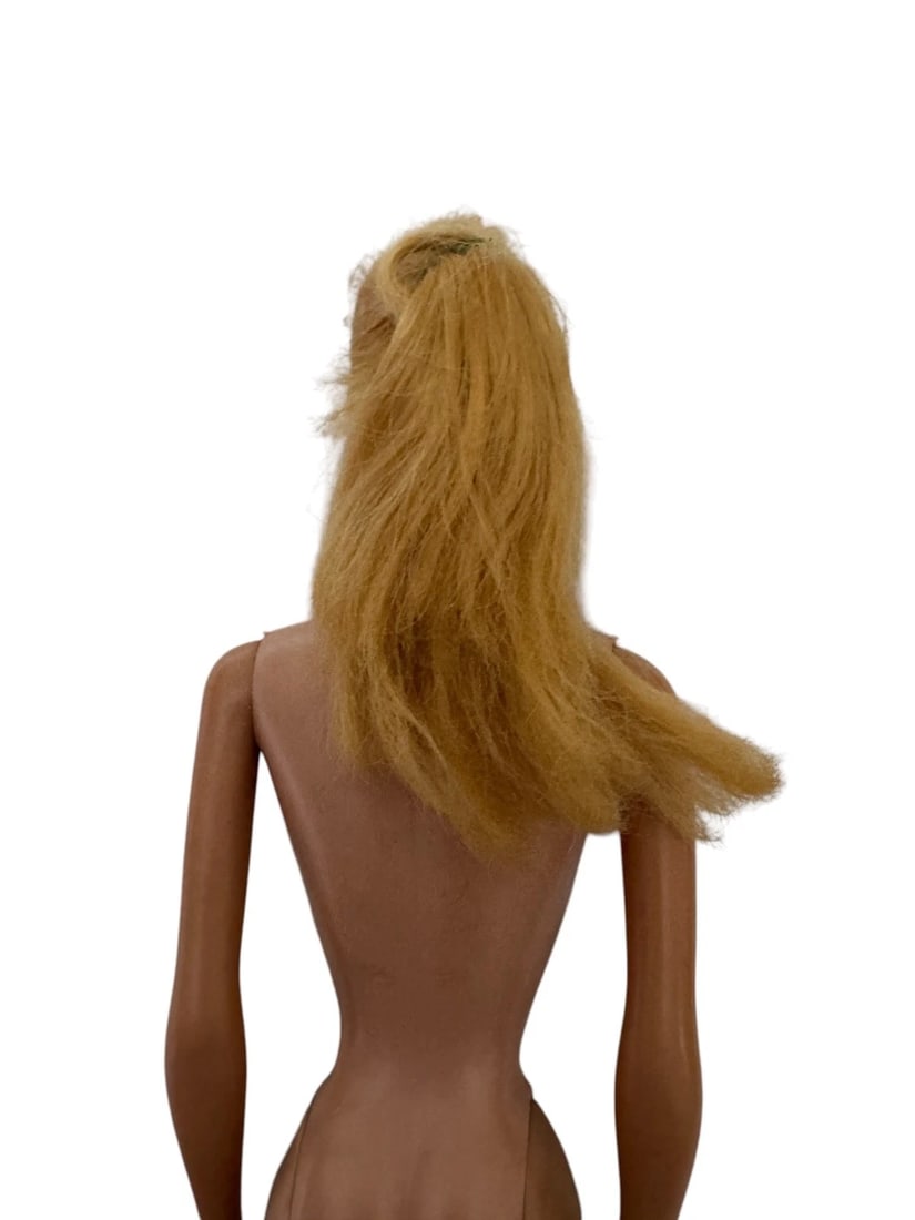Vintage Swirl Ponytail Barbie - Lemon Blonde mohair - 12
