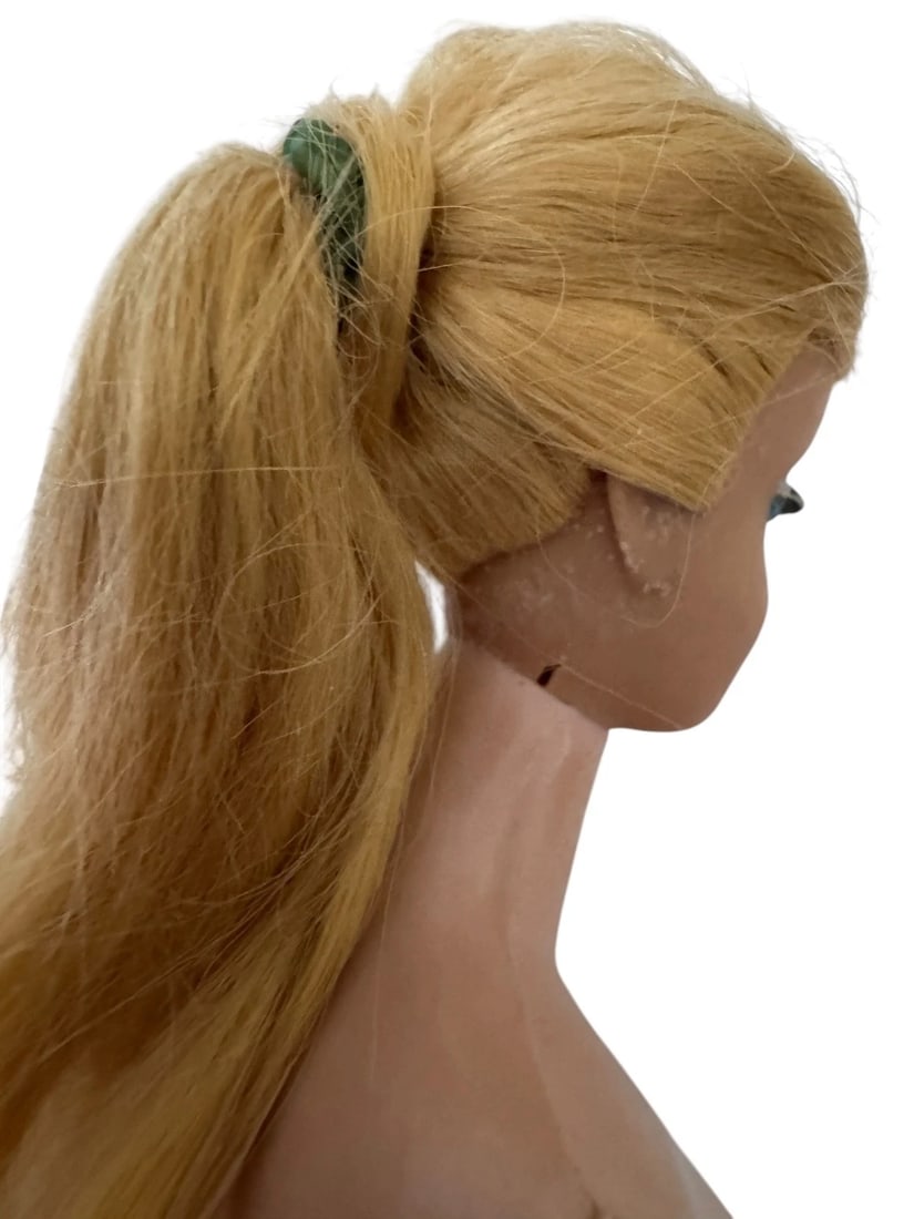 Vintage Swirl Ponytail Barbie - Lemon Blonde mohair - 7