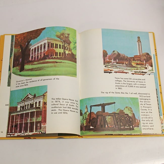 This is Texas M Sasek 1967 1st Edition Hard Cover Dust Jacket - 5