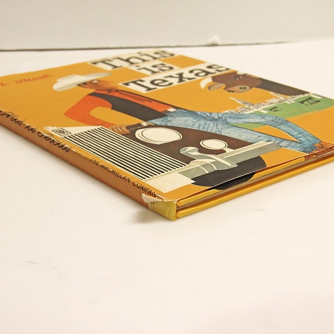 This is Texas M Sasek 1967 1st Edition Hard Cover Dust Jacket - 7