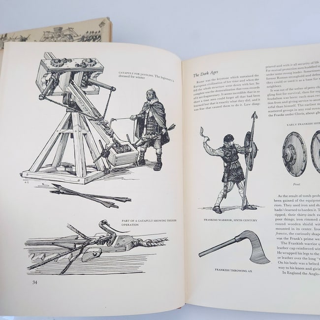 Edwin Tunis Illustrator set of 4 Hard Cover 1st ED Books with Dust jackets - 10