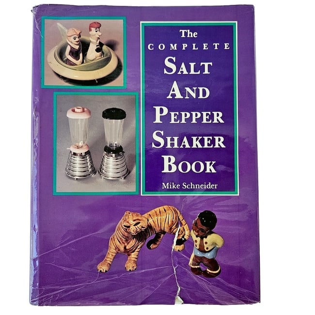 The Complete Salt and Pepper Shaker Book by Mike Schneider HC DJ 1993 1st: Title: The Complete Salt and Pepper Shaker Book by Mike Schneider HC DJ 1993 1st Description: The Complete Salt and Pepper Shaker Book by Mike Schneider HC DJ 1993 1st The largest, most comprehensive 