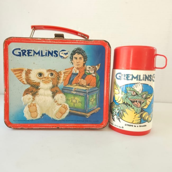 1984 Gremlins Lunch Box with Thermos and DVD (1 of 17)