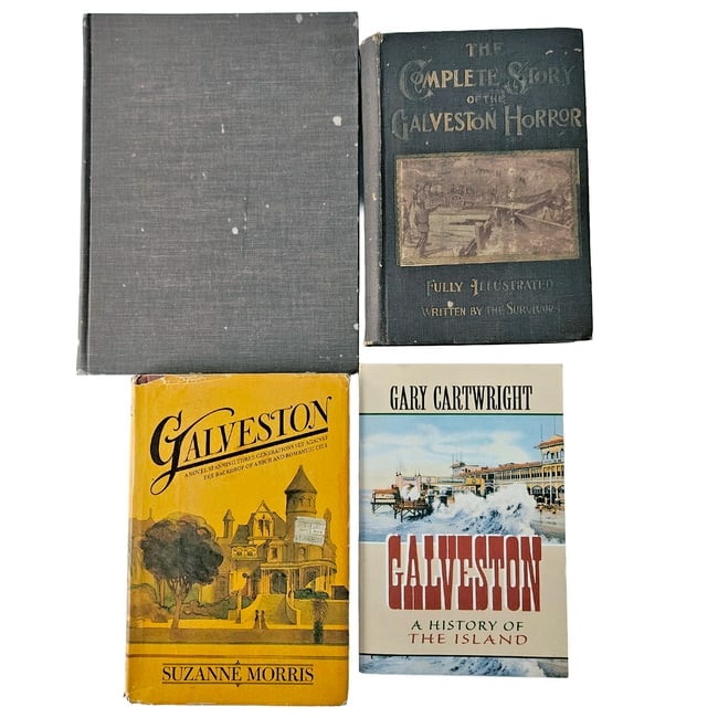 Galveston Horrors and History Book Lot (1 of 20)