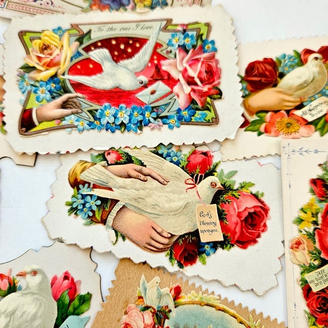 Large Lot Salesman Samples Victorian Calling Cards - 3