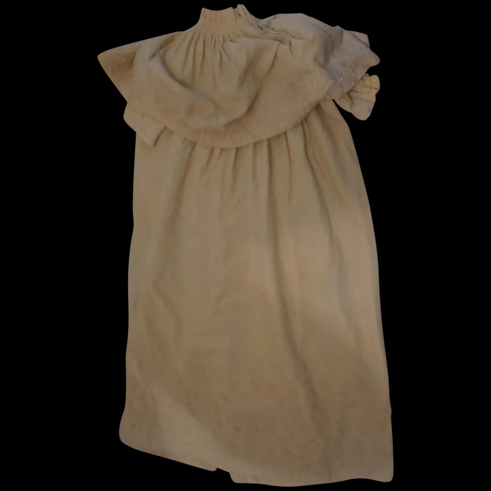 Antique Art Nouveau childs postmortem Bereavement gown (1 of 8)