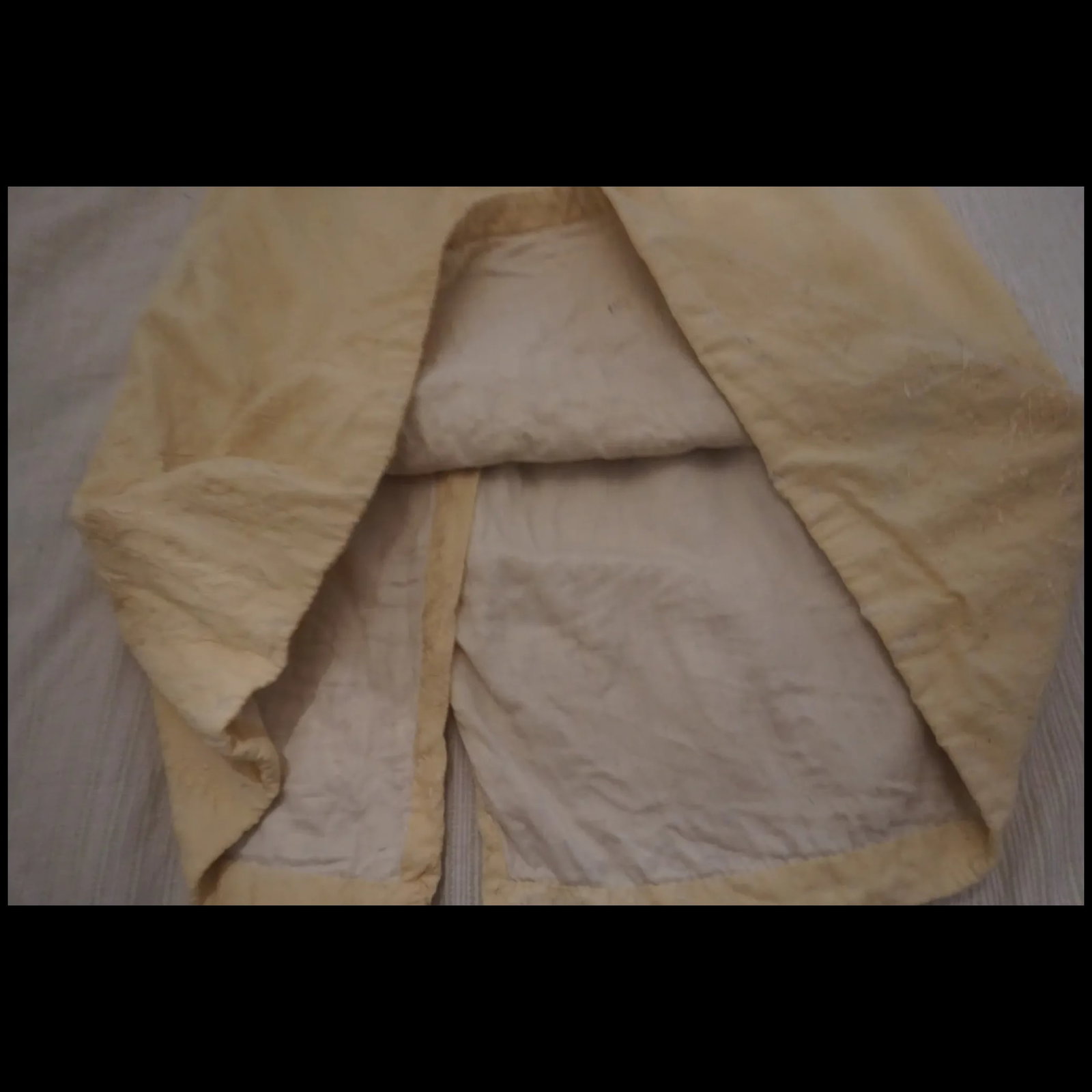 Antique Art Nouveau childs postmortem Bereavement gown - 8