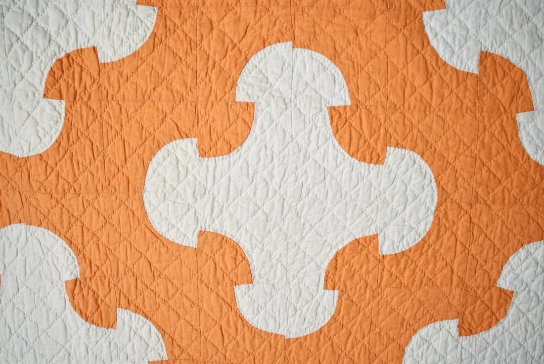 30's Jigsaw Puzzle Quilt - 3