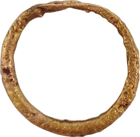 VIKING ROPED OR TWIST WEDDING RING, SIZE 8 3/4 - 2