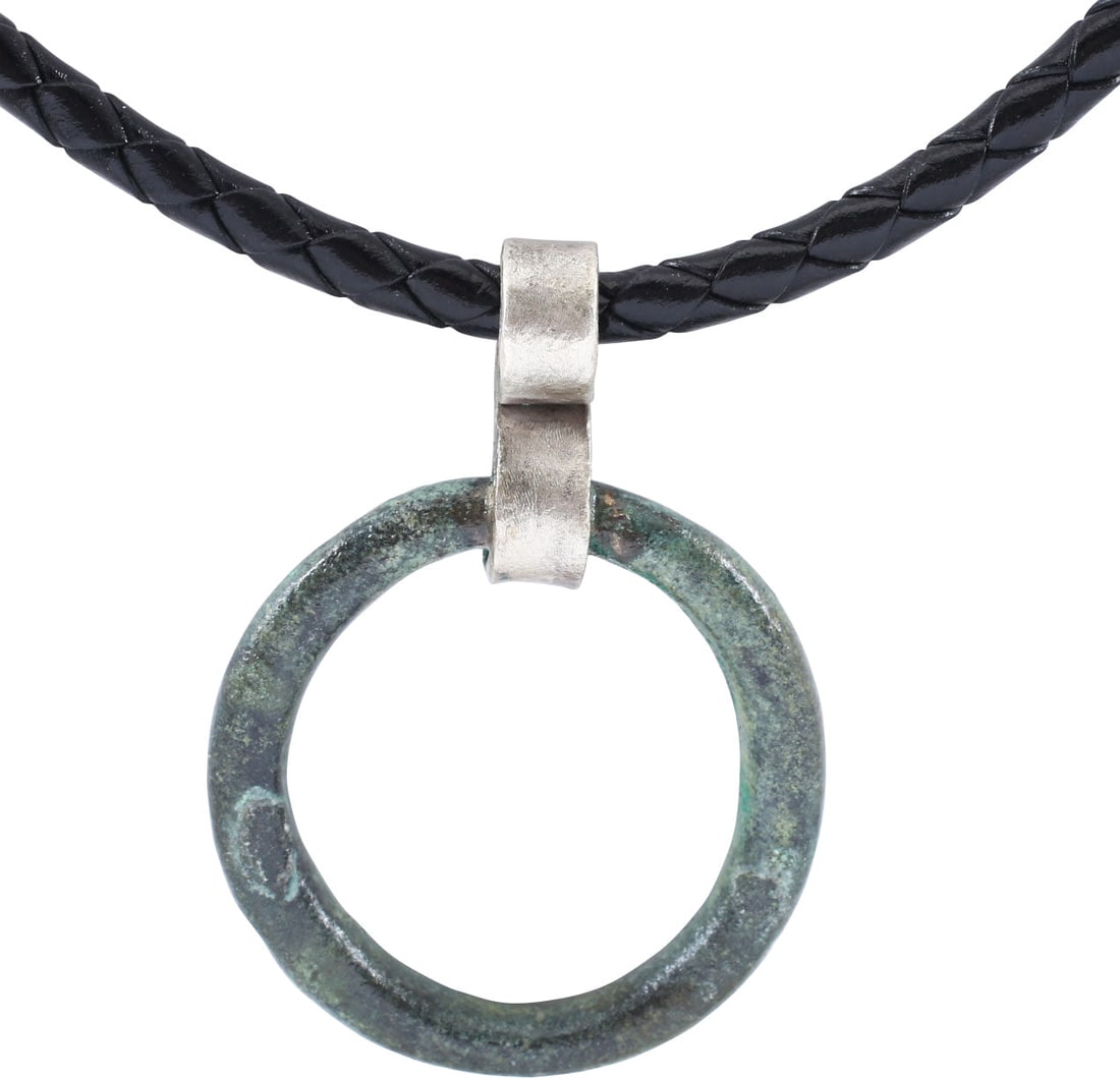 CELTIC PROSPERITY RING NECKLACE, C.400-100 BC. - 2