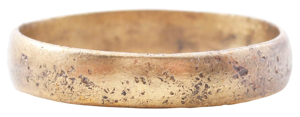 VIKING WEDDING RING, SIZE 9 3/4 (1 of 5)