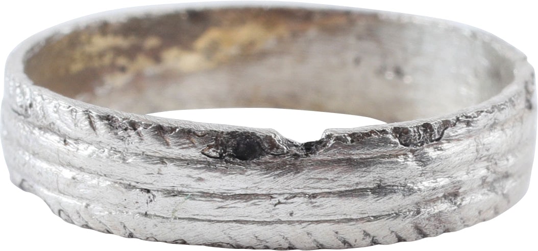 VIKING WEDDING RING, 866-1067 AD, SIZE 6 1/2 (1 of 5)