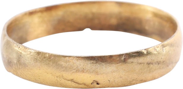 MEDIEVAL EUROPEAN WOMAN’S RING, 15TH CENTURY, SIZE 8 1/2 (1 of 4)