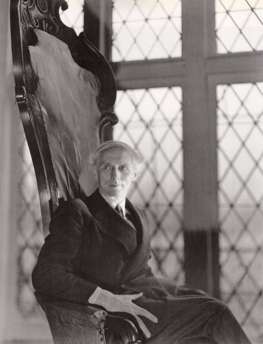 BERENICE ABBOTT - Max Ernst at Peggy Guggenheims home: Artist: BERENICE ABBOTT Print Title: Max Ernst at Peggy Guggenheims home Printing Date: 1980s Medium:Duotone Photolithograph Printed in: Japan Image Size approx: 12 x 9.5” Berenice Abbott (1898