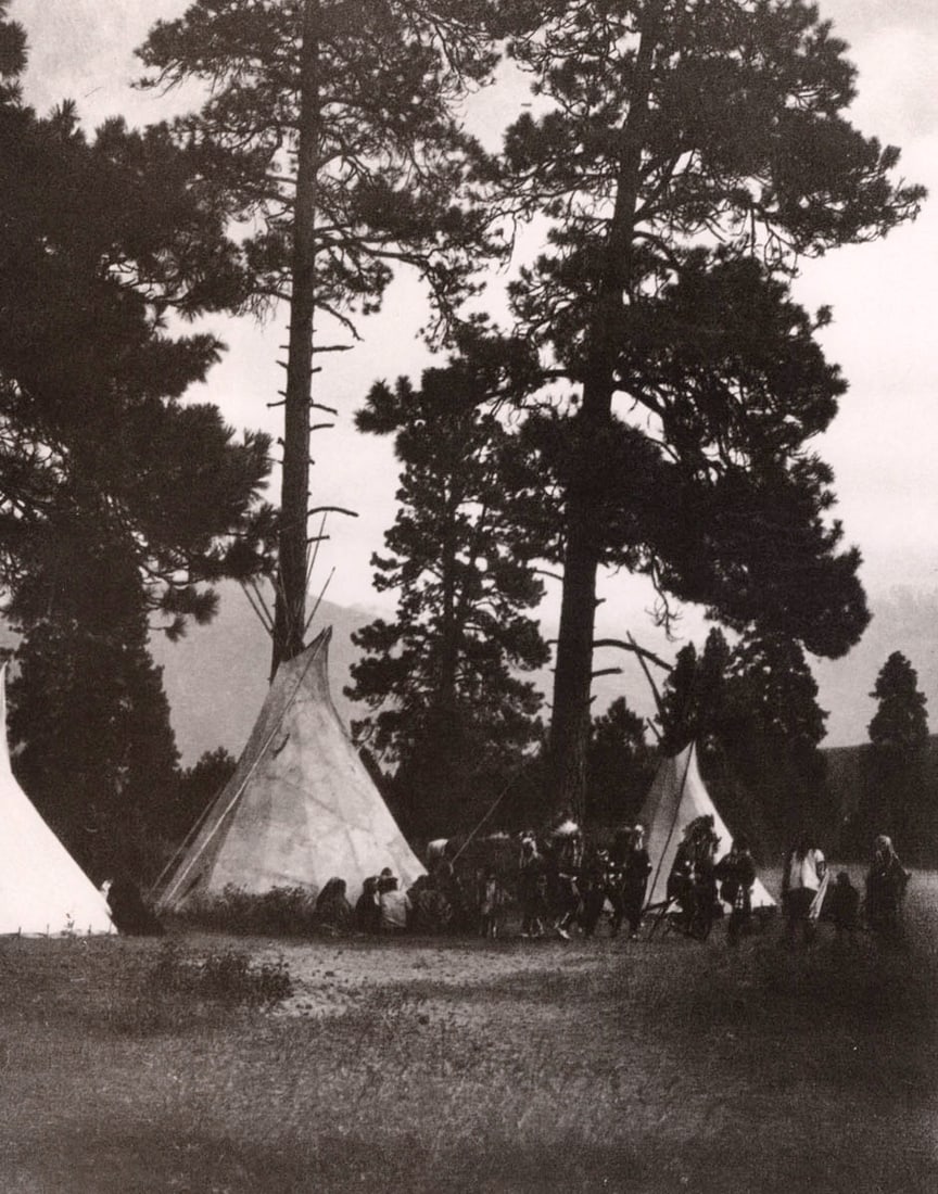 EDWARD CURTIS - A Dance in the Forest (1 of 1)