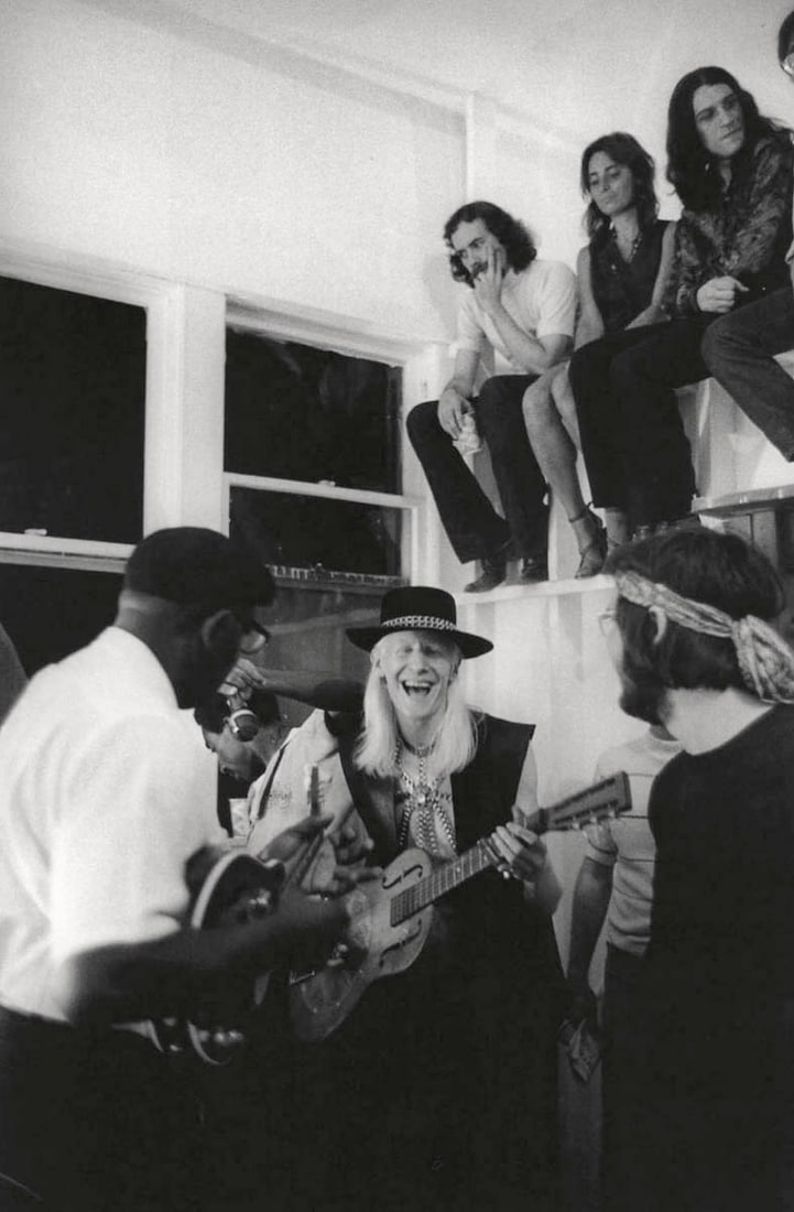 JIM MARSHALL - Johnny Winter, Memphis Blues Fest, 1969 (1 of 1)