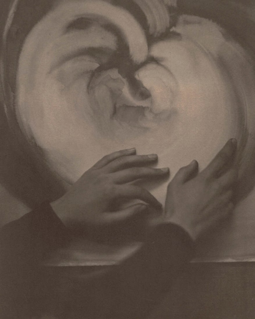 ALFRED STIEGLITZ - Georgia O’Keeffe, 1917: Artist: ALFRED STIEGLITZ Print Title: Georgia O’Keeffe, 1917 Medium: Tritone Print Printed 1980’s in the US Image size (inches) approx. 9 x 7.5” Alfred Stieglitzwas an American