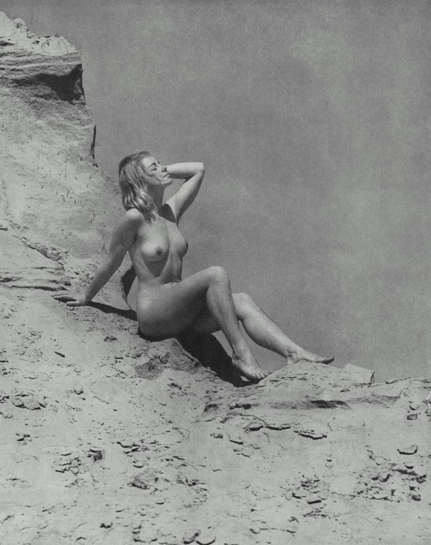 GERHARD VETTER - Woman basking in the Sun (1 of 1)