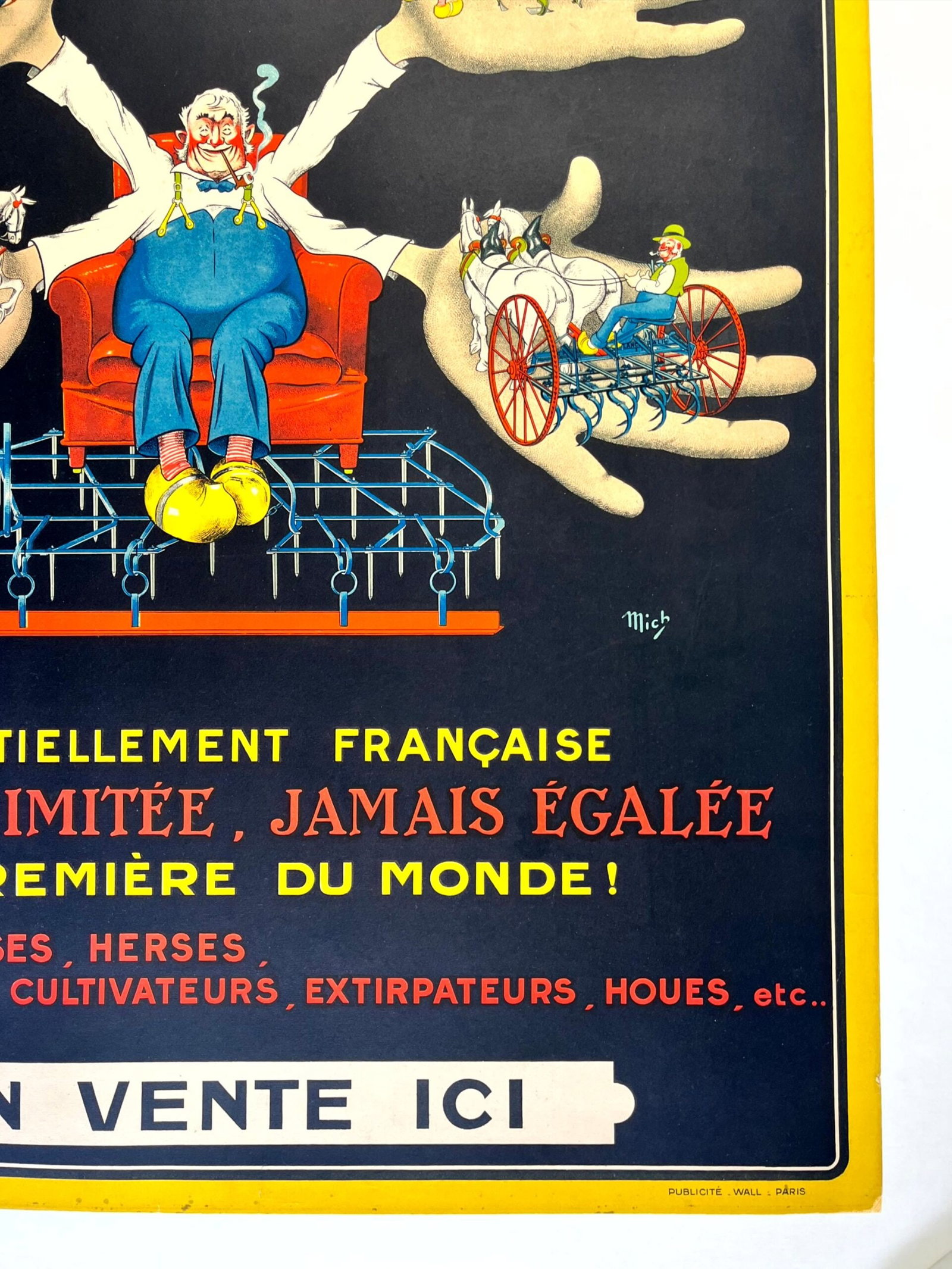 Pauvre Pierrot - Art By Willette (1885) 21.5x28.75 French Advertising Poster LB - 4