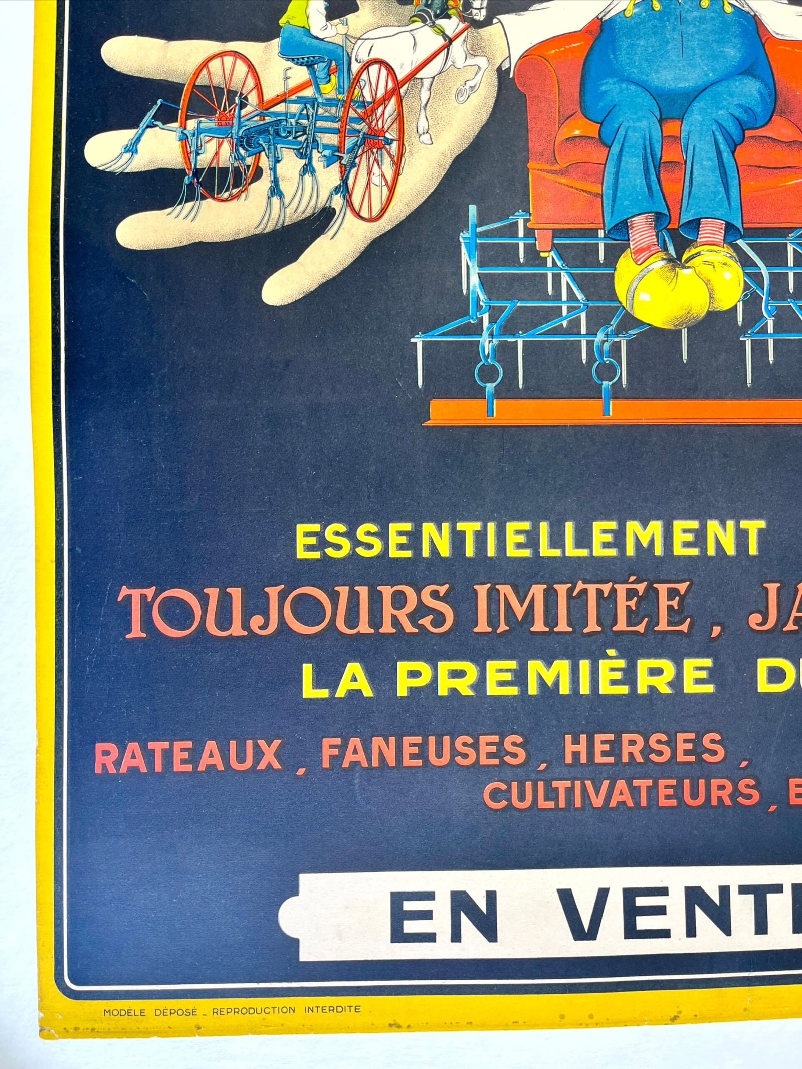 Pauvre Pierrot - Art By Willette (1885) 21.5x28.75 French Advertising Poster LB - 5