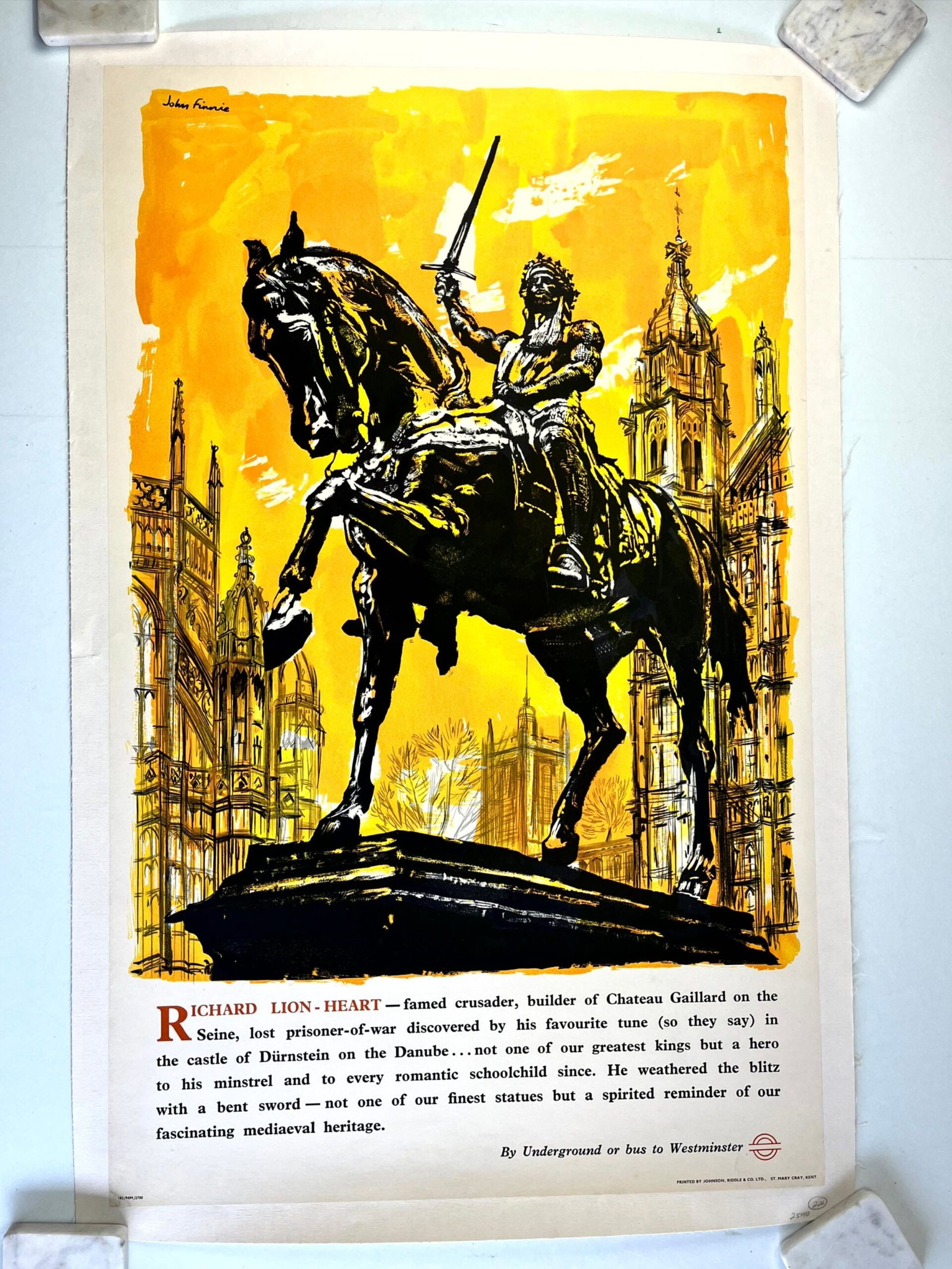 Monna Vanna Theater (1909) 25.5x35 French Opera Poster LB (1 of 6)