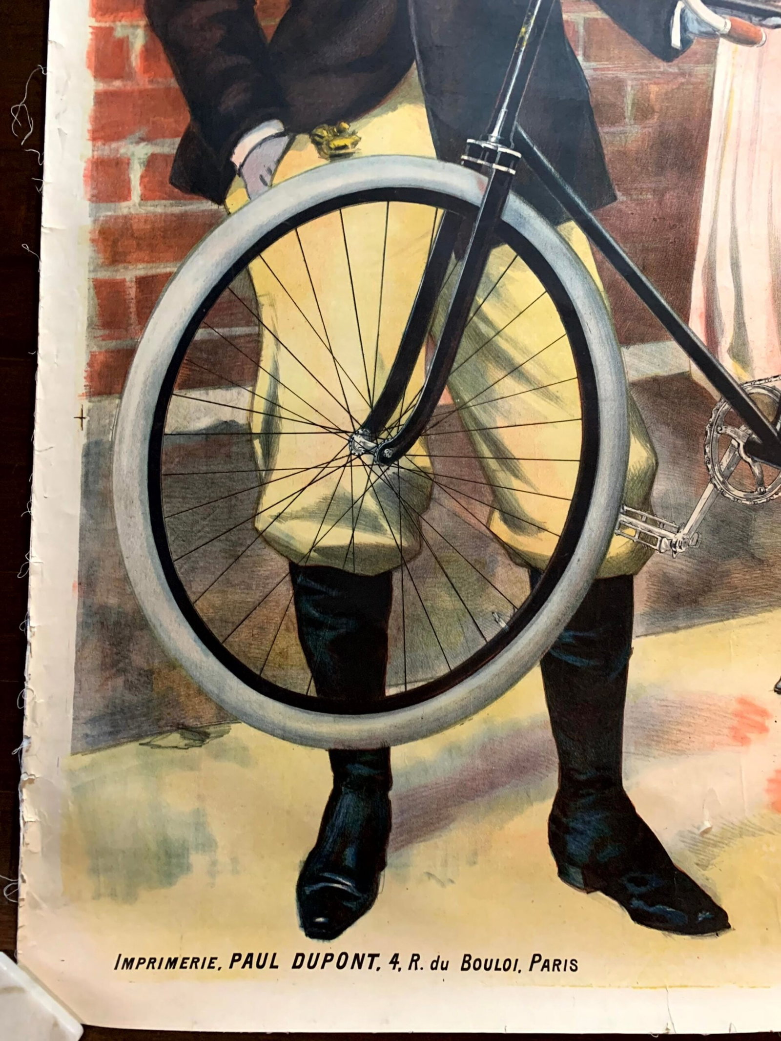 Cruwell Tabak (1920's) Tobacoo Advertising Poster - Rare Gold Art - 3