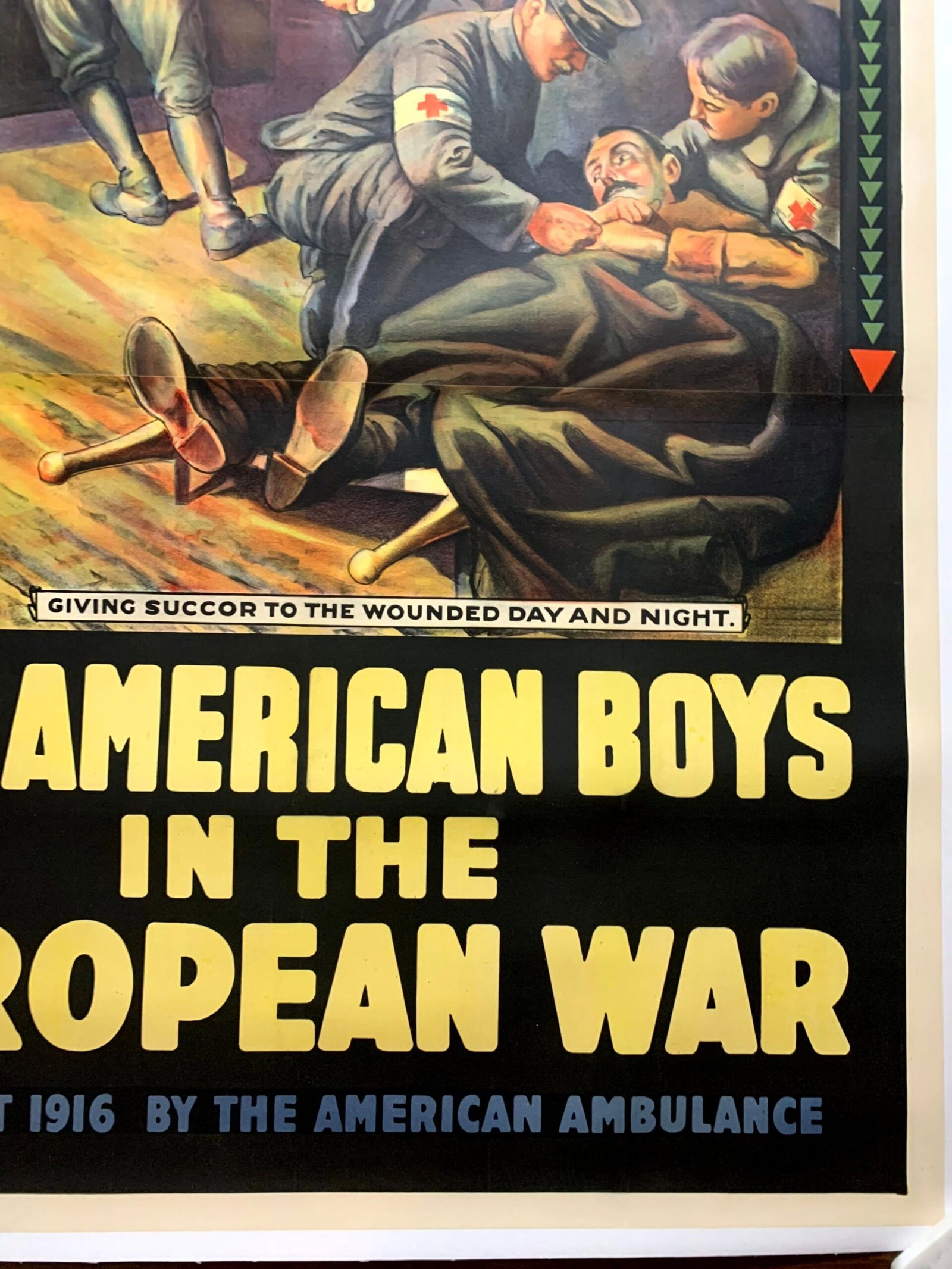 Emprunt De La Defense Nationale (1915) 32" x 46" French War Poster LB - 3