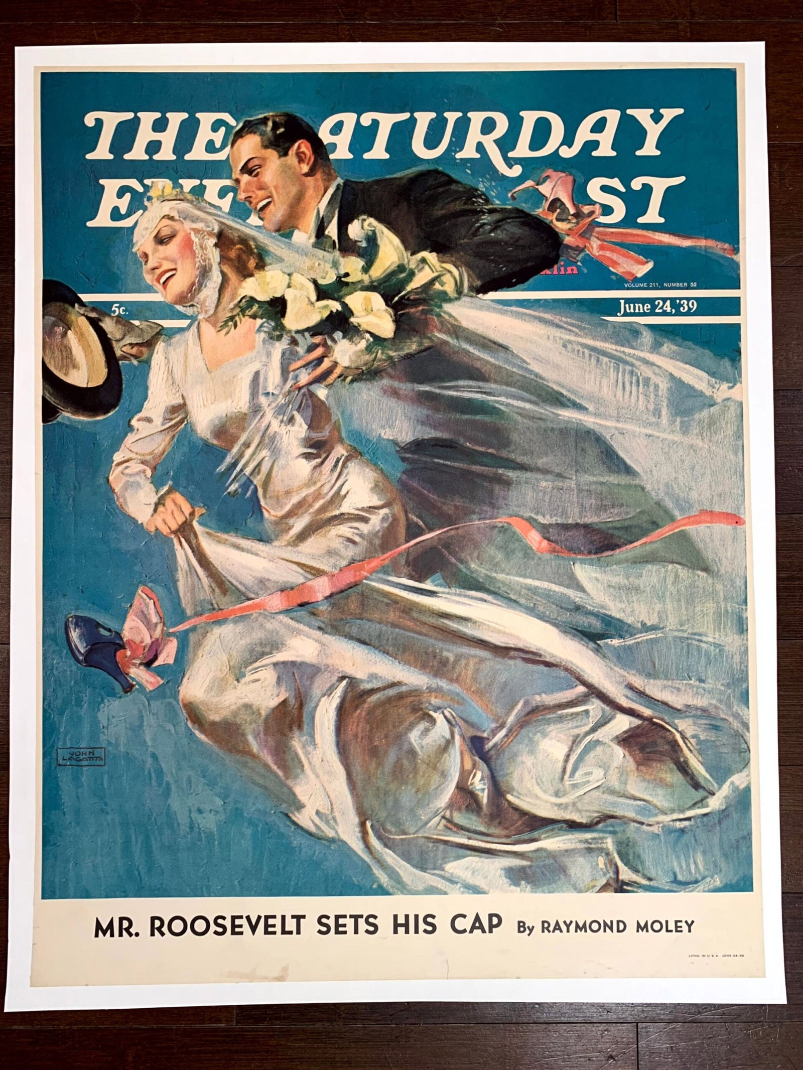 22x28 1940 Newstand Poster Saturday Evening Post - Art By Paul Bransom doe And Fawn In Forest: Title: 22x28 1940 Newstand Poster Saturday Evening Post - Art By Paul Bransom doe And Fawn In Forest Description: 22x28 1940 Newstand Poster Saturday Evening Post - Art By Paul Bransom doe And Fawn In