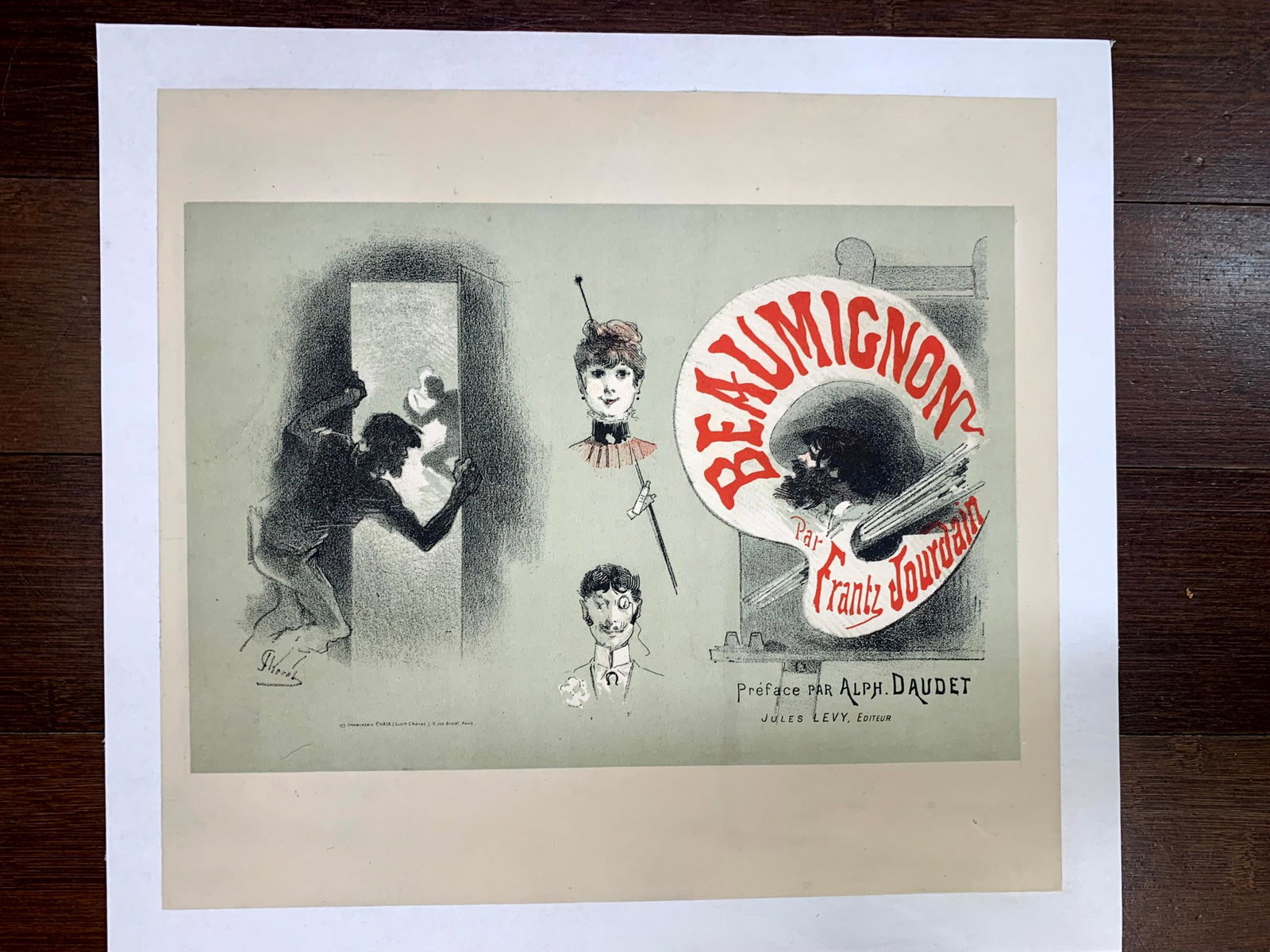 V. Neubert Et Fils, Prague (1923) 43.5” X 32.5” Belgian Travel Poster (1 of 3)