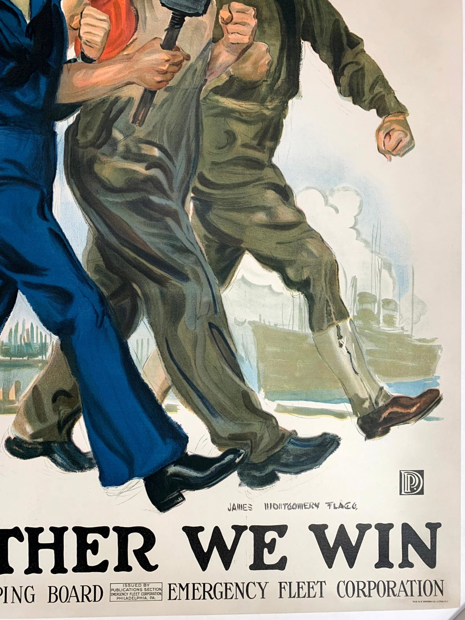 22x28 1942 Newstand Poster Saturday Evening Post - Art By Rudy Arnold soldier Looking Through - 4