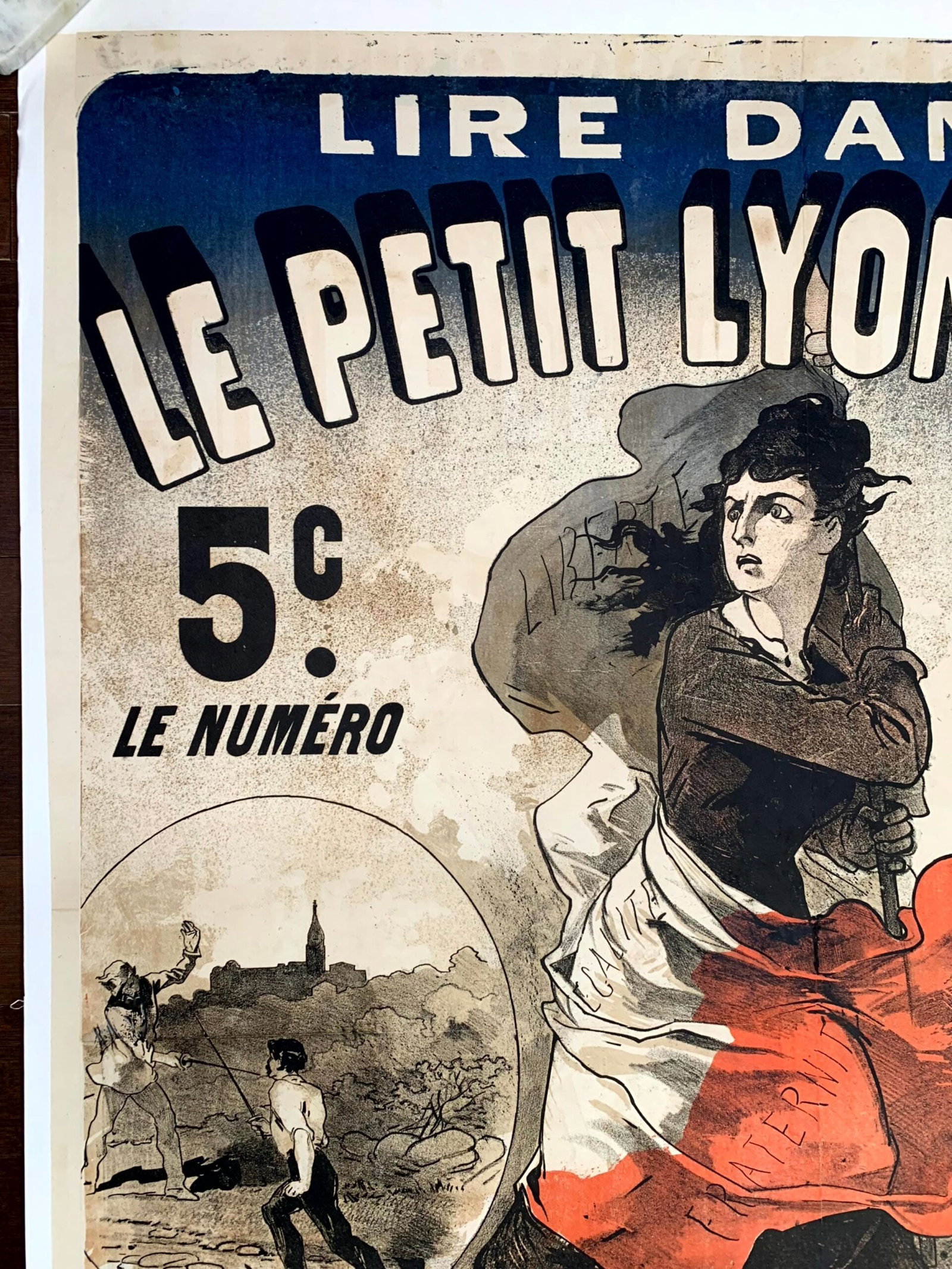 Salon Des Cent -(1897) French LB Poster - Rare A. Willette Artwork! - 2
