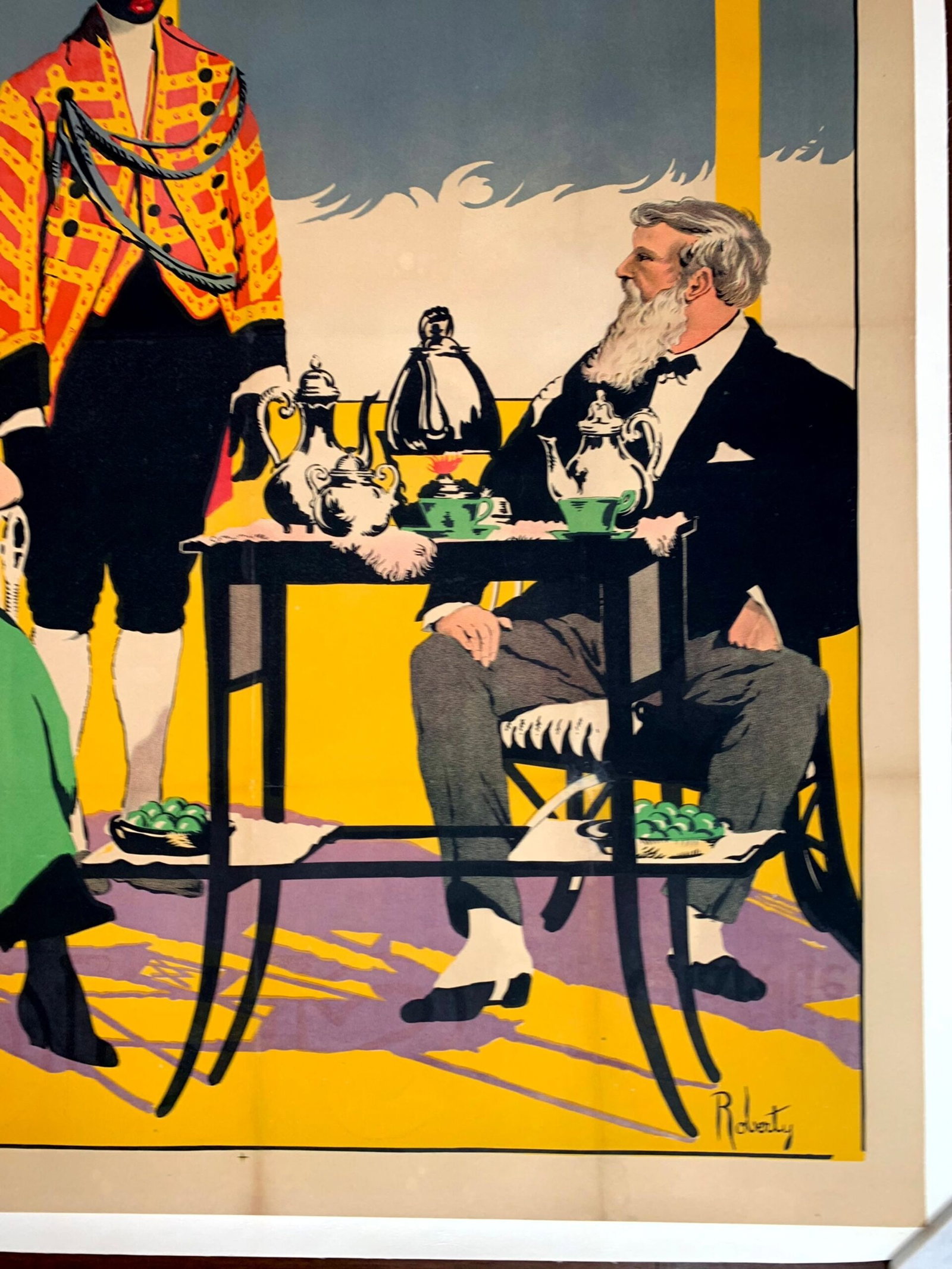 Pennsylvania Railroads - Art By Grif Teller (1935) 32x32 US Advertising Poster LB - 5