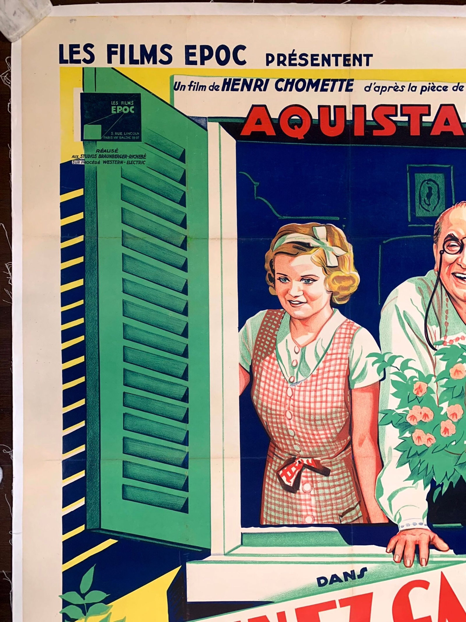 Votez La Liste Socialiste (1938) French Poster - Rising Up Artwork! - 2