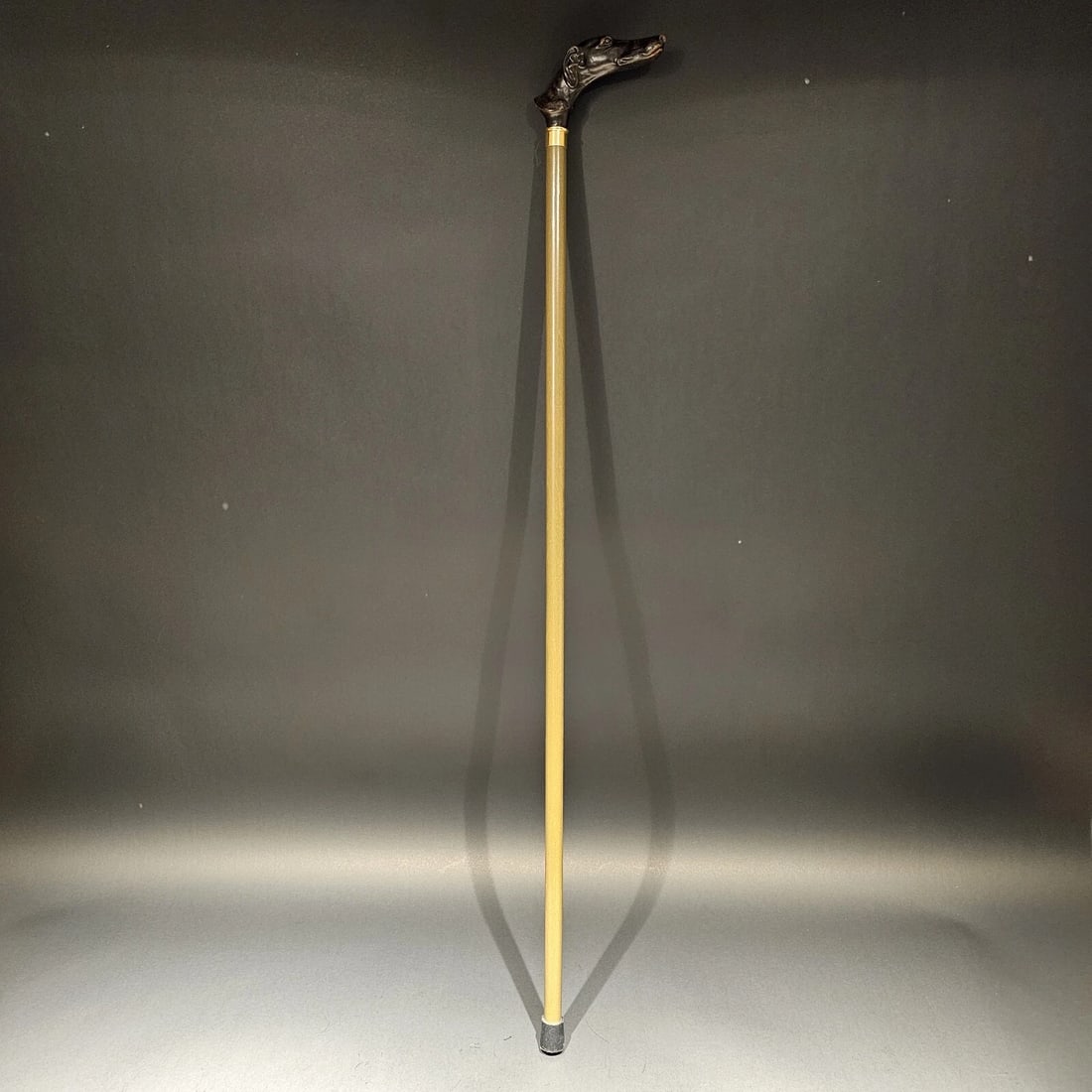 36" Greyhound Dog Walking Stick Cane - 14