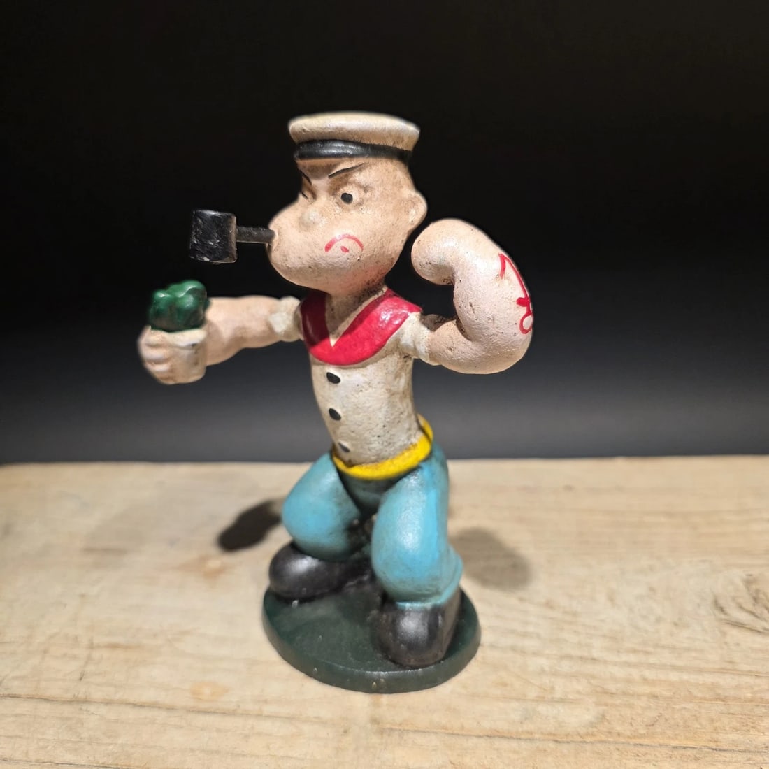 6" Cast Iron Saylor Figurine - 12