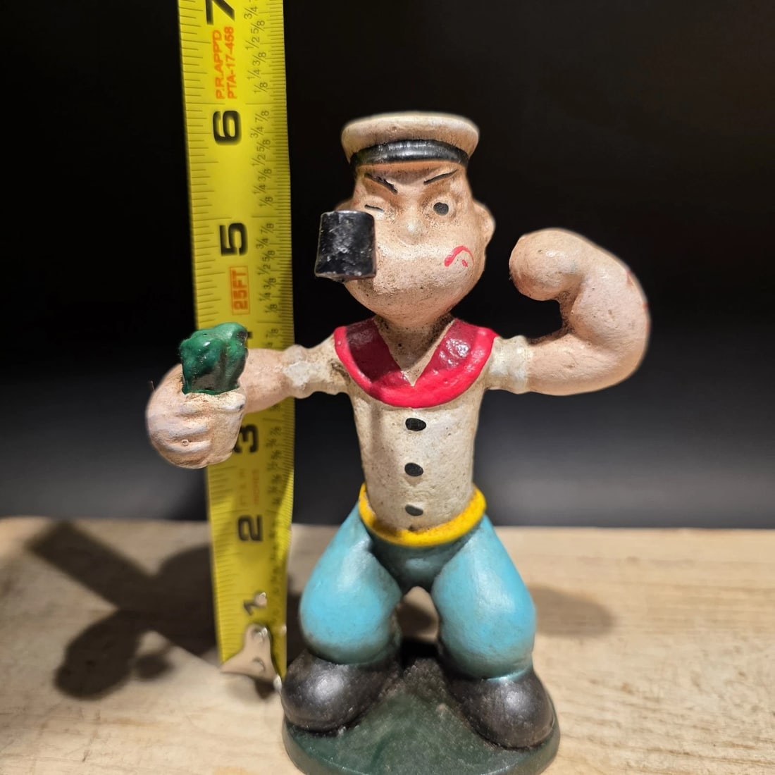 6" Cast Iron Saylor Figurine - 14