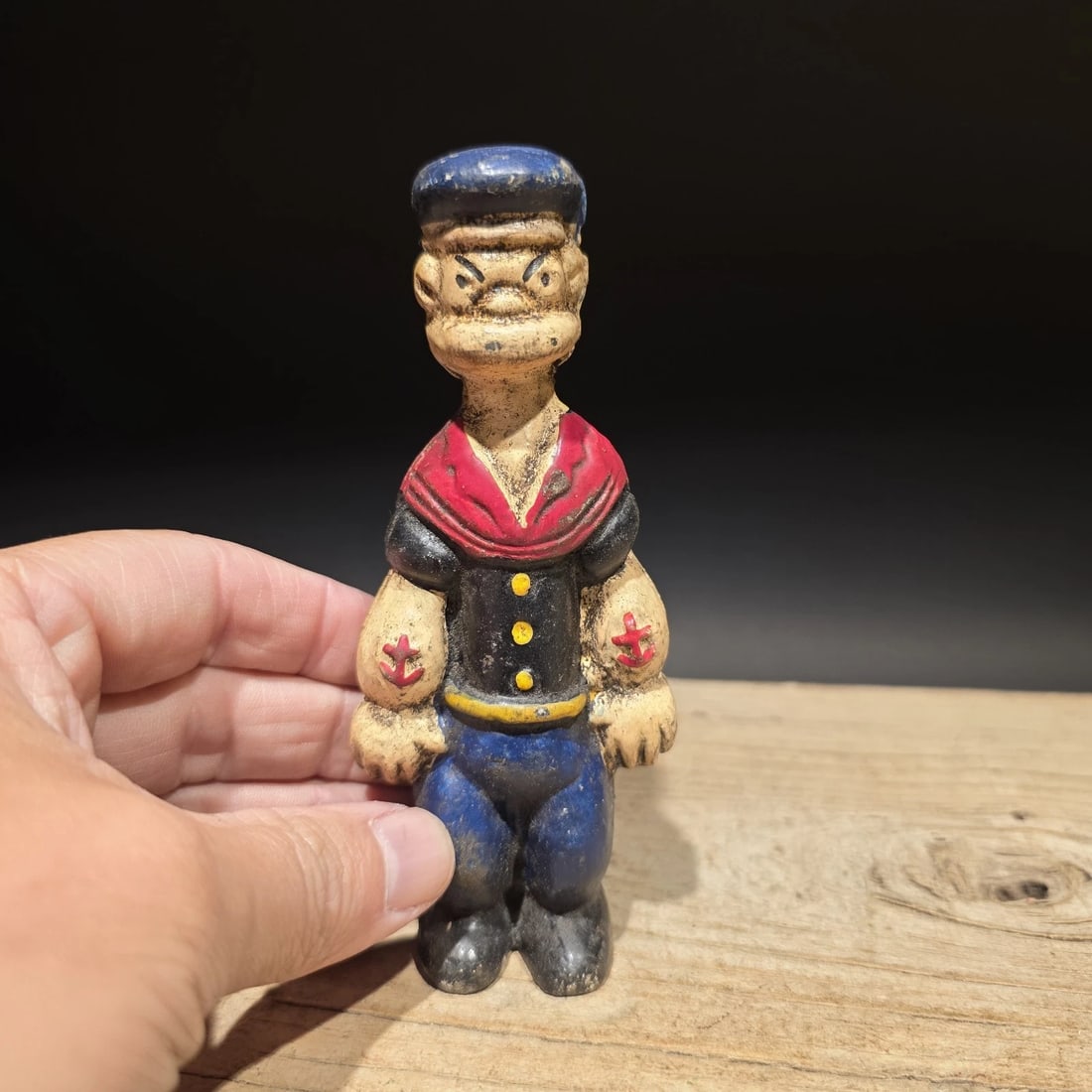 Cast Iron Saylor Coin Bank - 11