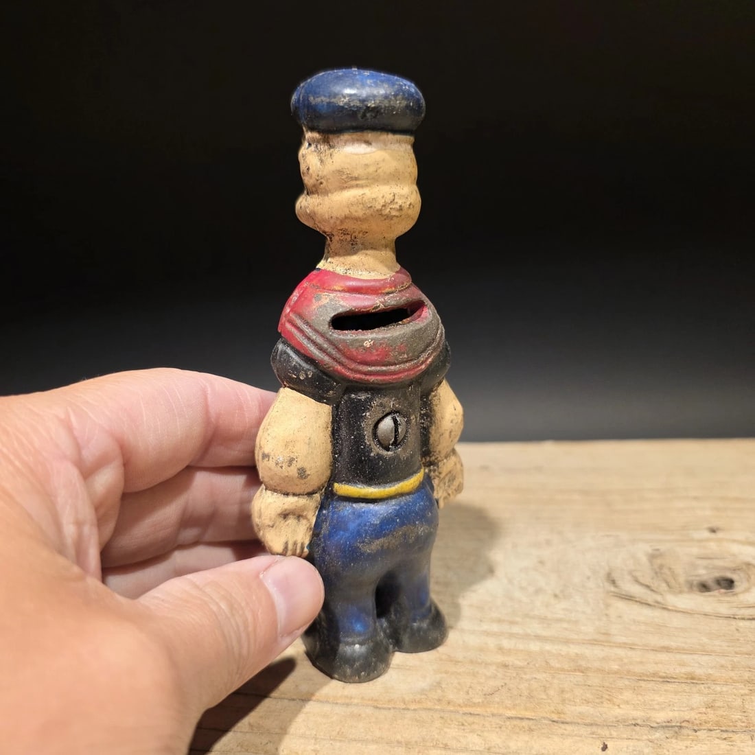 Cast Iron Saylor Coin Bank - 13