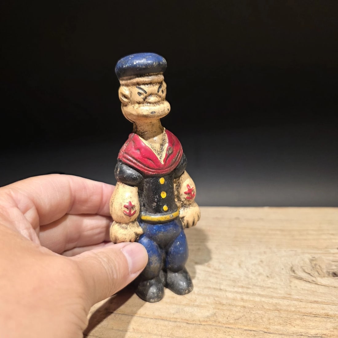 Cast Iron Saylor Coin Bank - 9